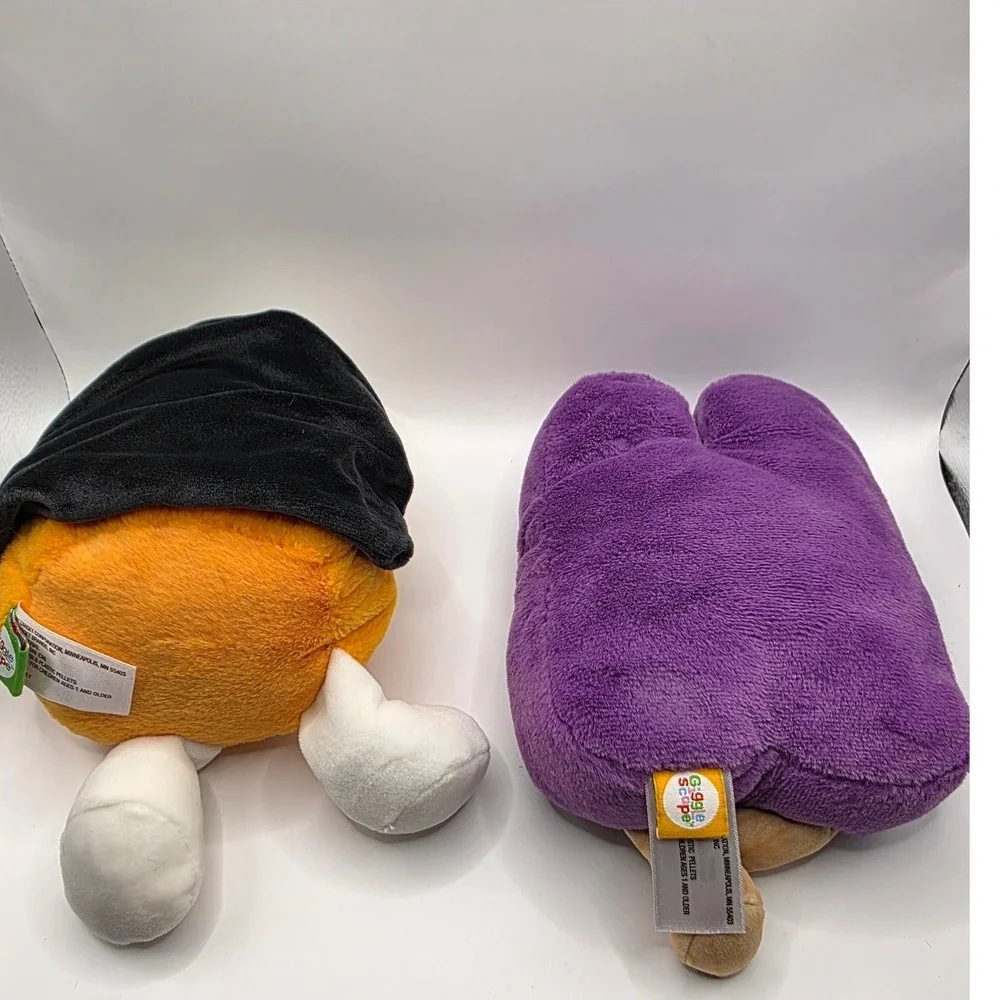 Gigglescape Plush Toy Lot Orange Purple Candy Corn Vampire Popsicle 6x9 6x8